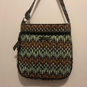 Vera Bradley Multicolor Patterned Crossbody Bag